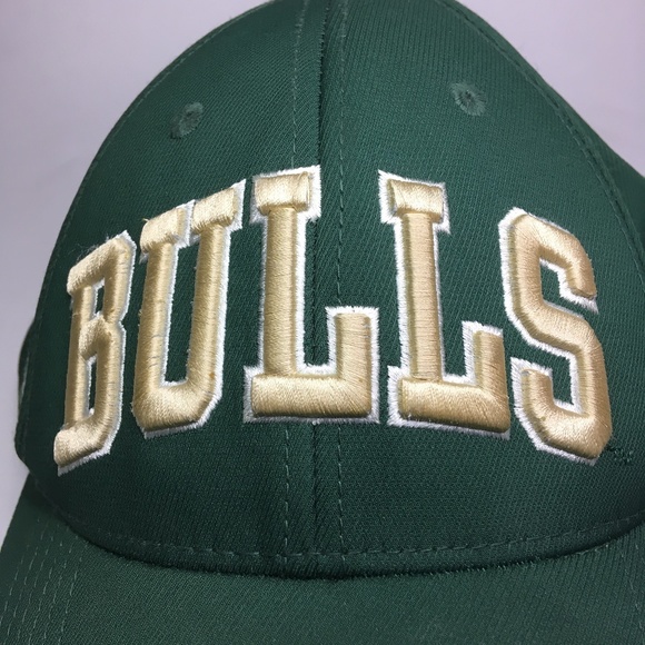 DISCONTINUED LOGO Vtg USF BULLS Cap Snapback Top of the World Hat hard-to-find - Picture 5 of 11